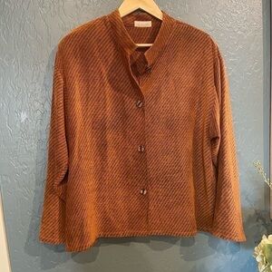 Coosh Caramel Soft Lightweight Blazer Jacket Large